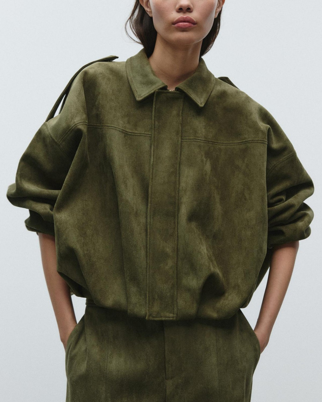 Callie | Women's Cropped Collared Neckline Jacket