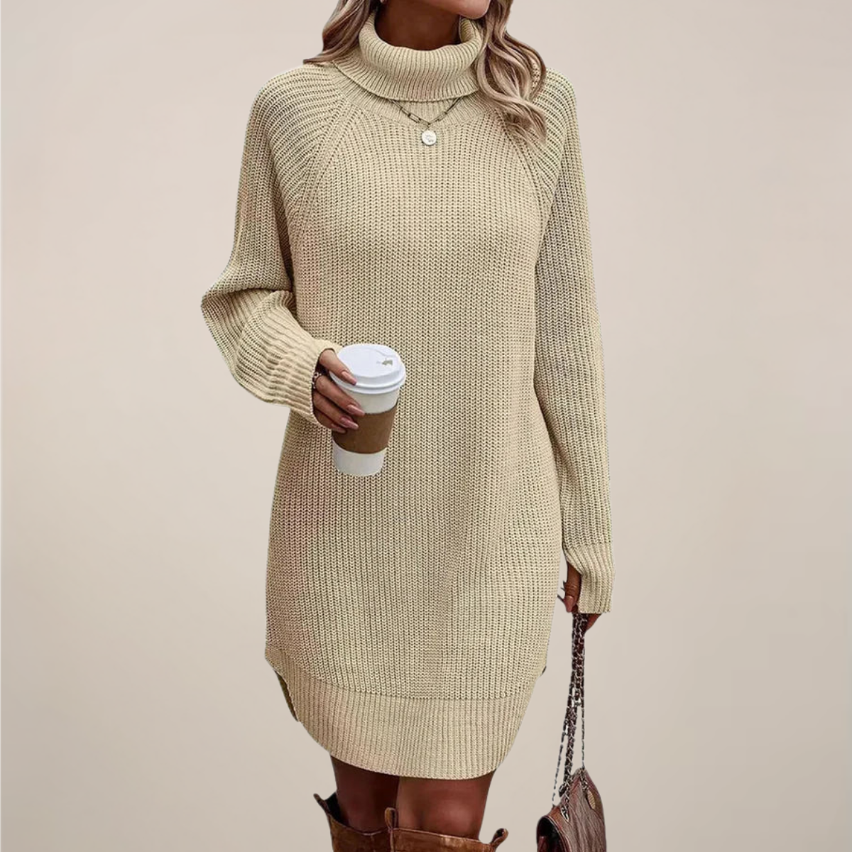 Chenny | Women’s Knit Mini Dress
