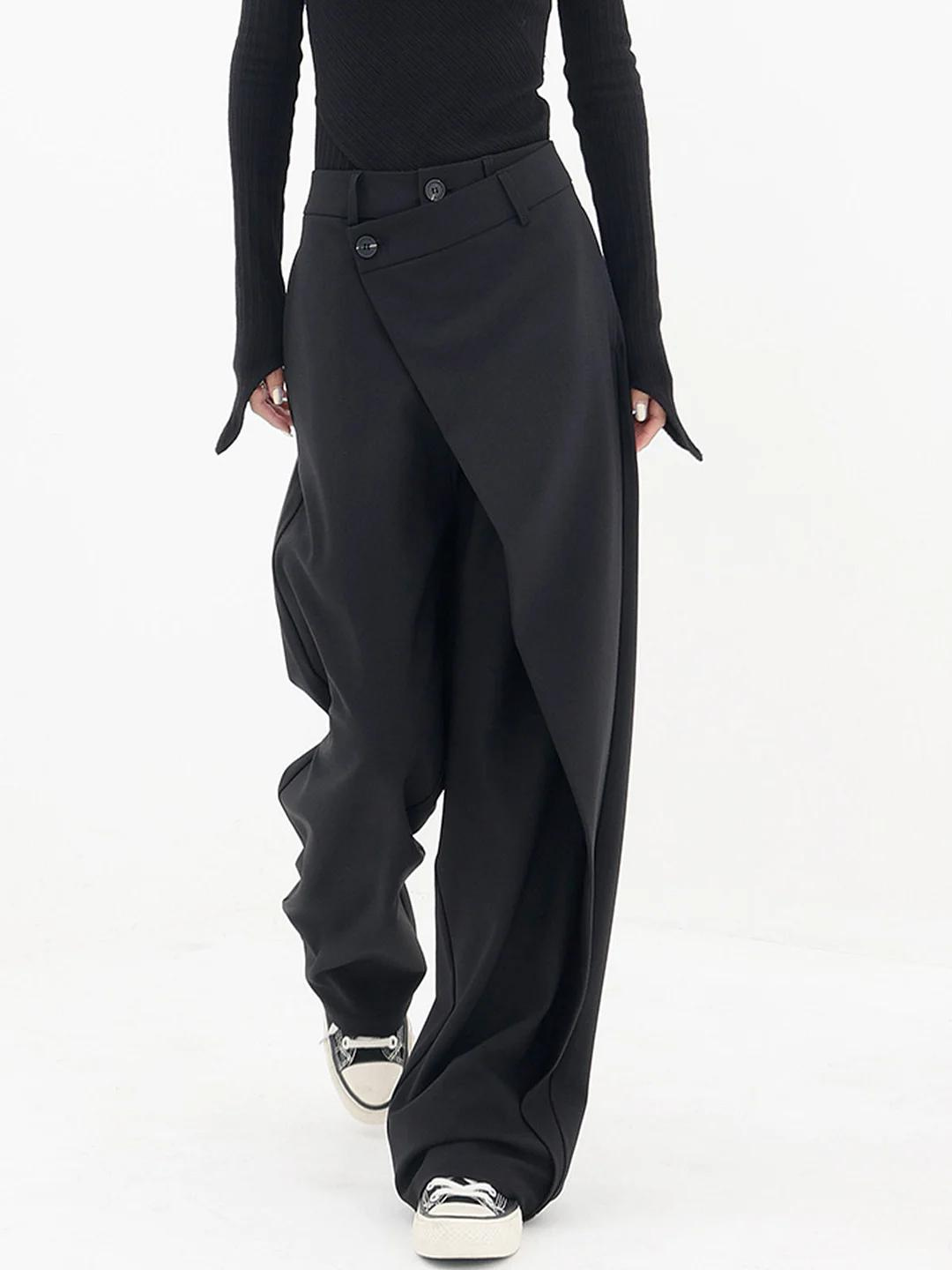 Gloriana | Women’s Wide Leg Asymmetrical Pants