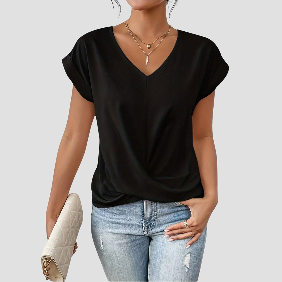 Clarita | Women’s Twist Front Blouse