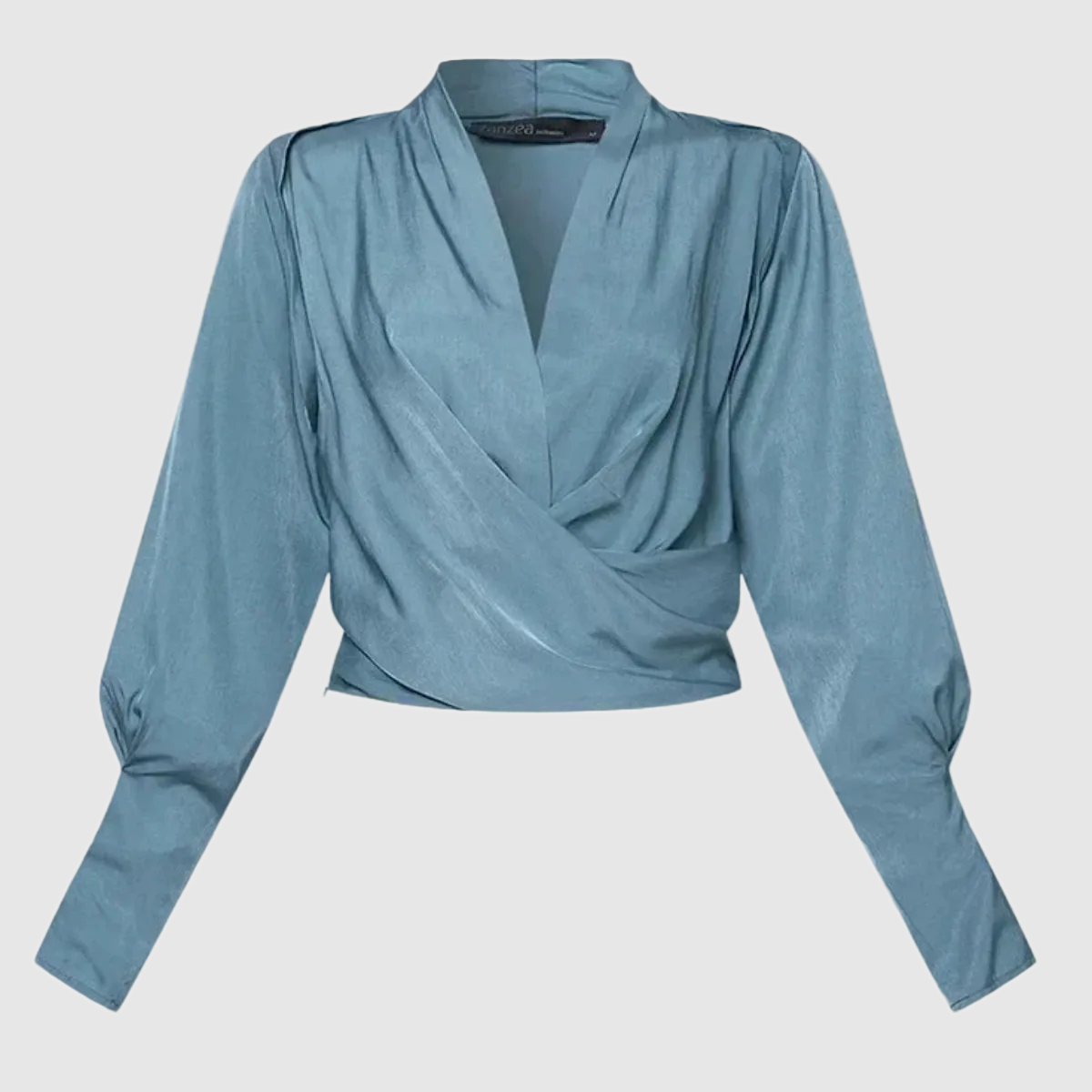 Cleodora | Women's Wrap V-Neck Blouse