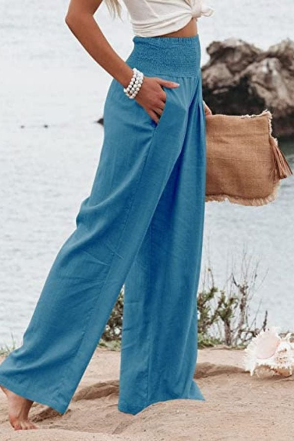 Malika | Women’s Wide Leg Trousers