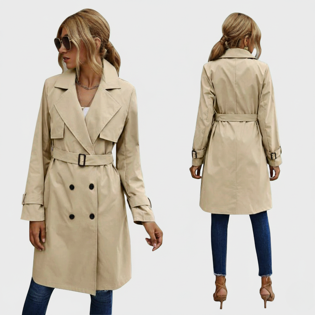 Harmony | Women’s Double Breasted Trench Coat