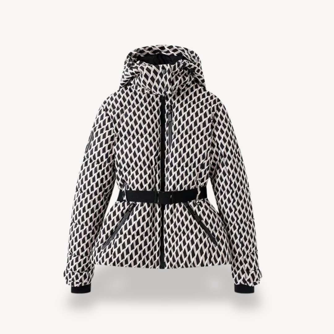 Emilia | Women’s Hooded Belted Jacket