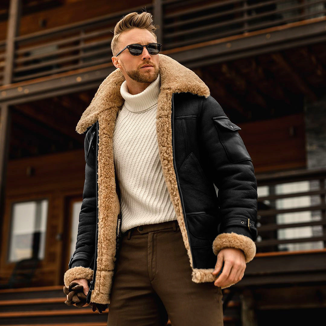 Ansel | Men’s Winter Aviator Jacket