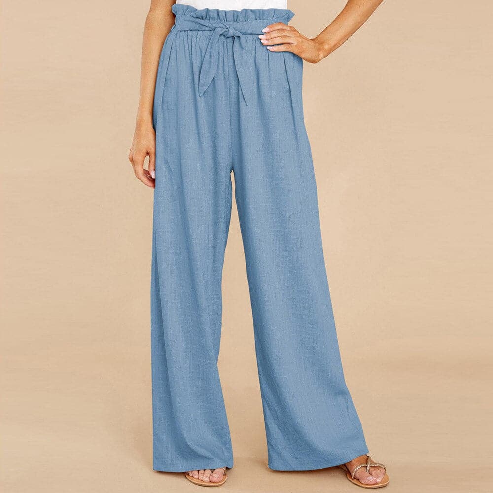 Sophie | Women’s Wide Leg Tie Waist Pants