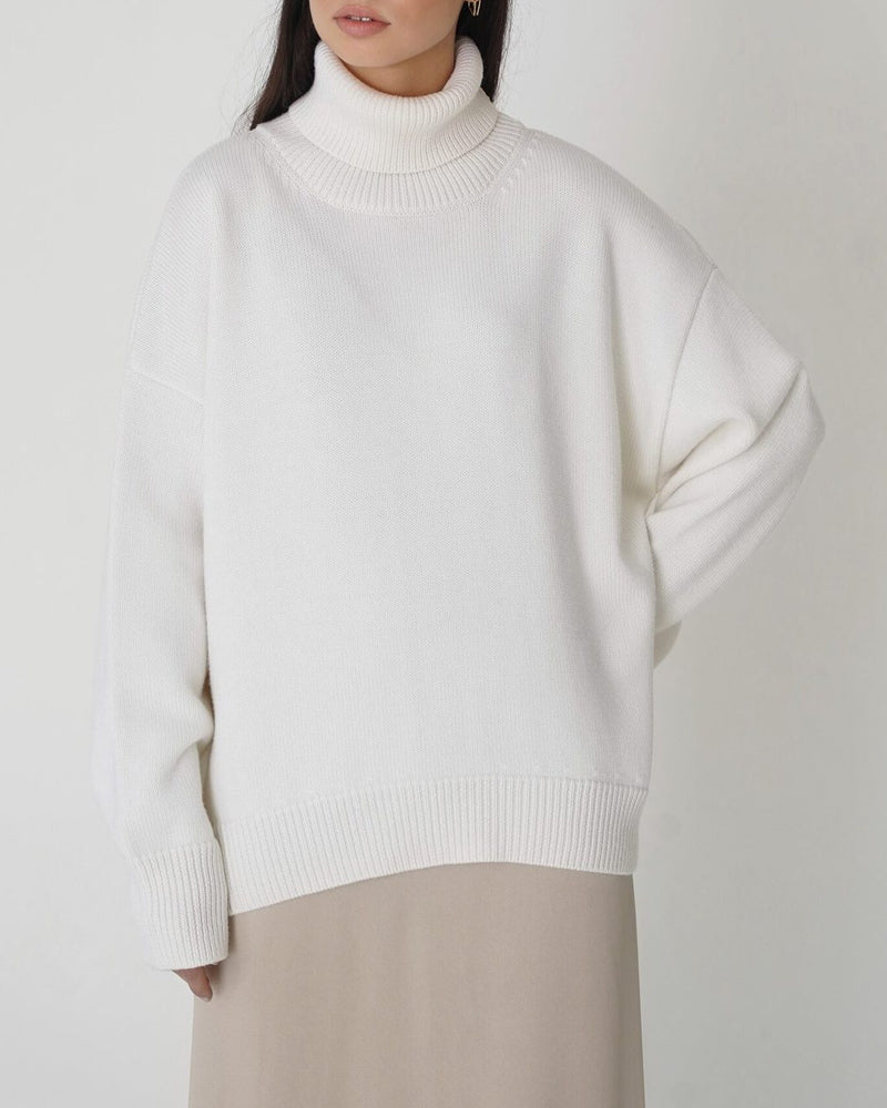 Yasmin | Women’s High Turtleneck Sweater