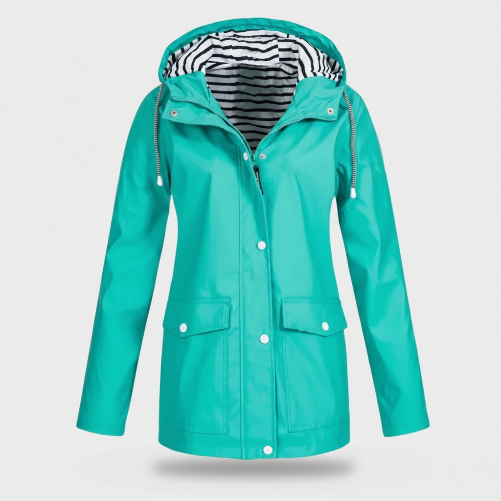 Isabel | Women’s Hooded Raincoat Jacket