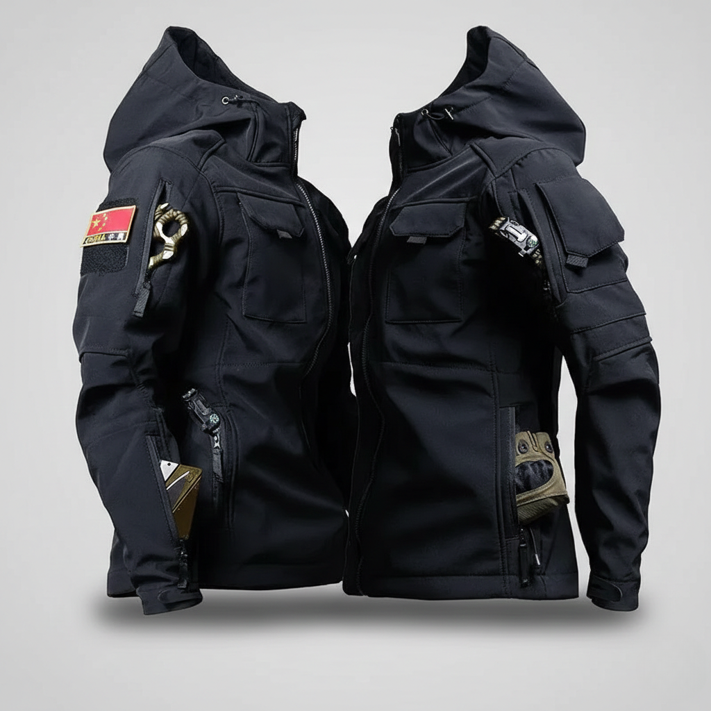 Zeus | Men’s Hooded Utility Jacket