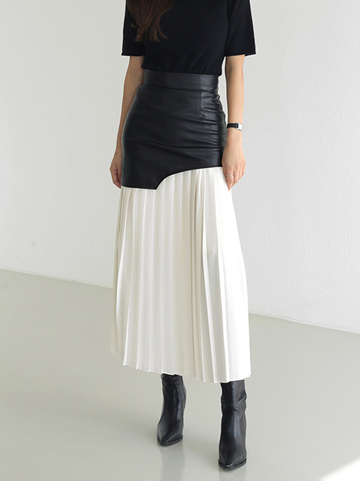 Eirene | Women’s Pleated Maxi Skirt