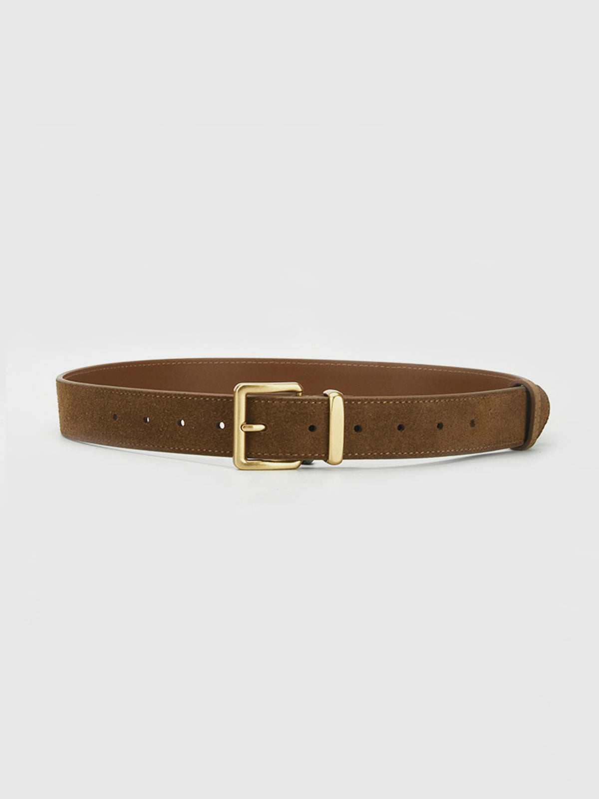 Alejandra | Women's Suede Square Buckle Belt