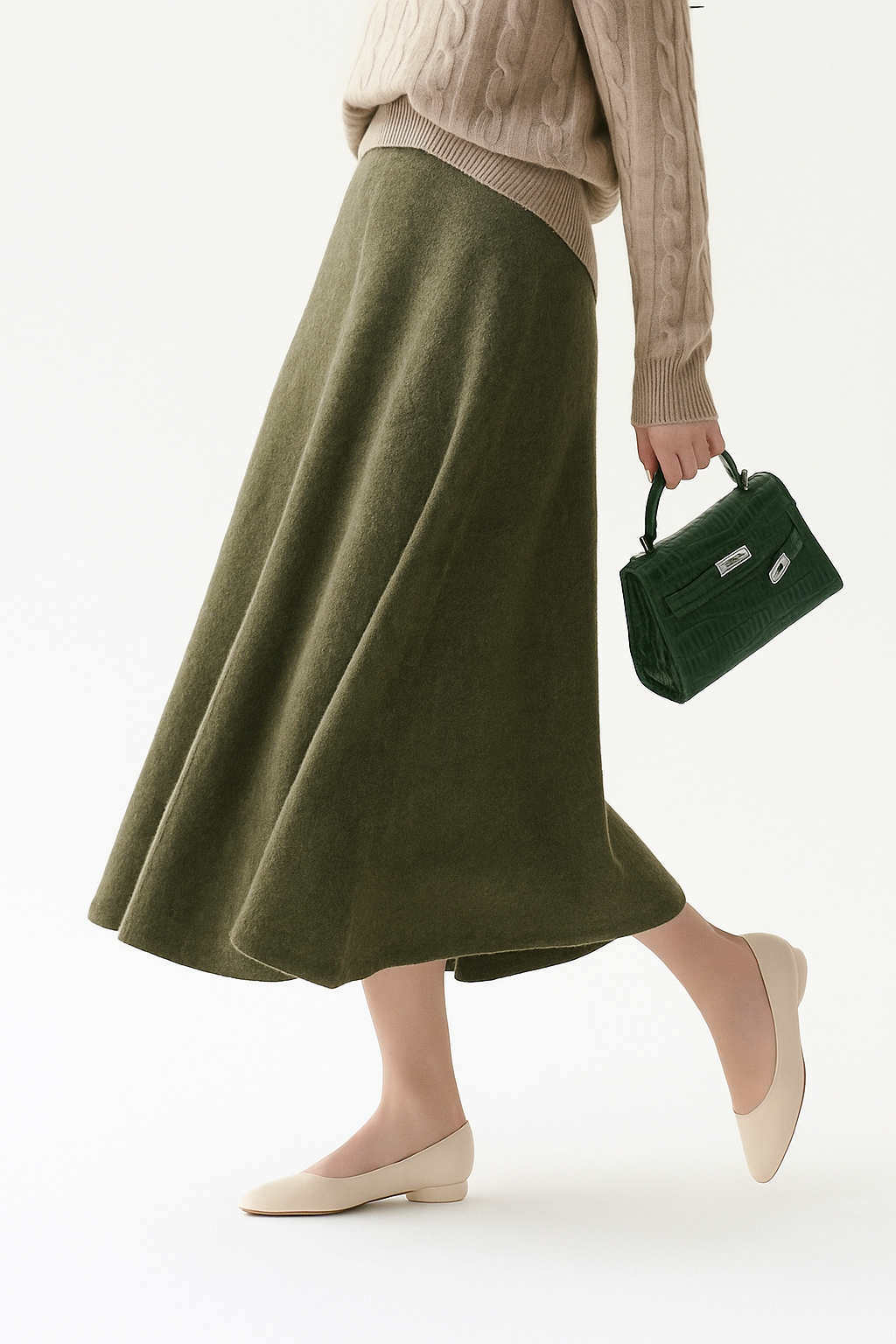 Leni | Women’s Knit Maxi Skirt
