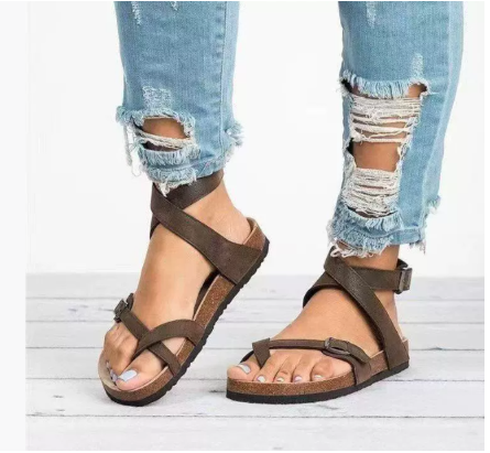 Arlette | Women’s Flat Adjustable Sandals