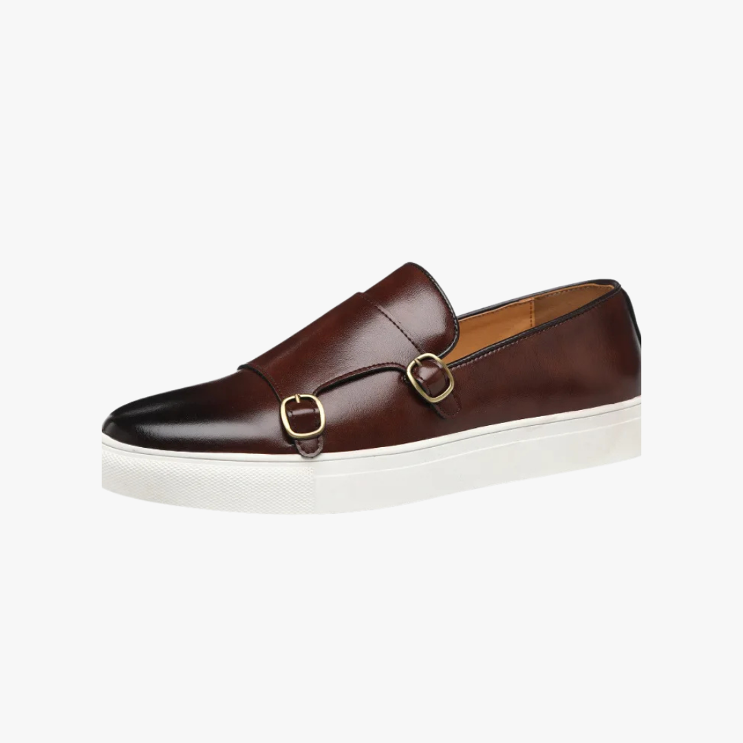 Gabriel | Men’s Leather Double Monk Strap Shoes