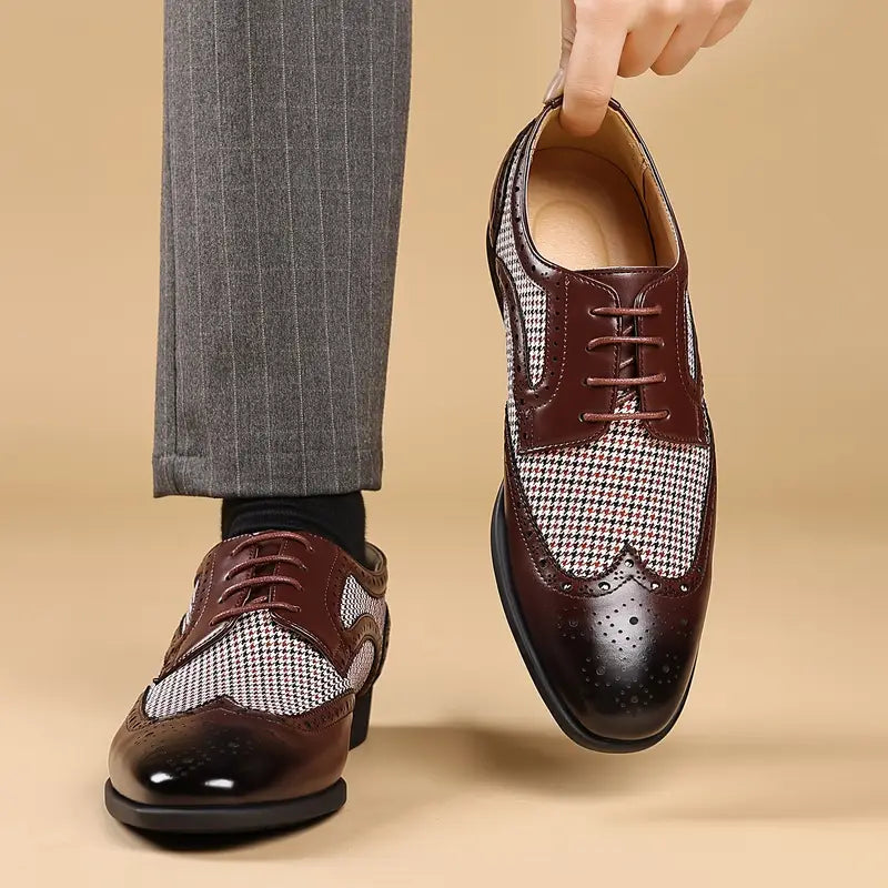 Dacio | Men’s Brogue Oxford Dress Shoes