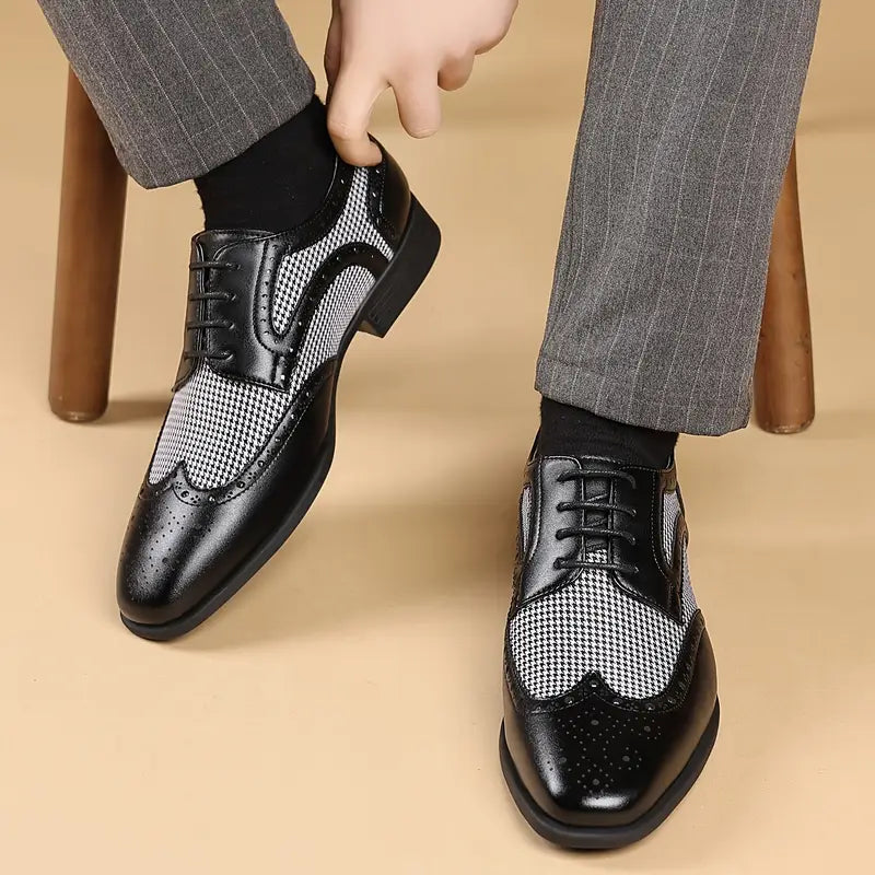 Dacio | Men’s Brogue Oxford Dress Shoes