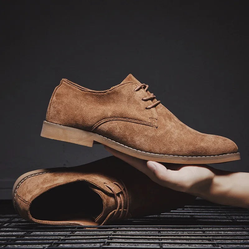 Basilio | Men’s Suede Dress Shoes