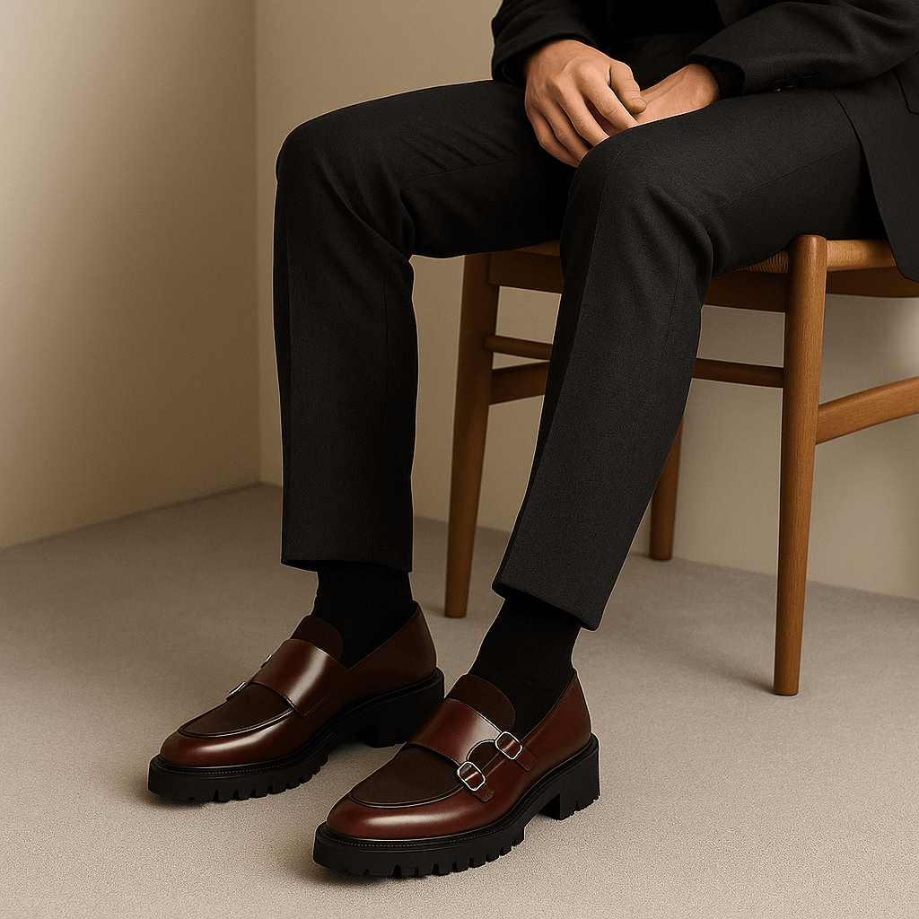 Ismael | Men’s Monk Strap Dress Shoes