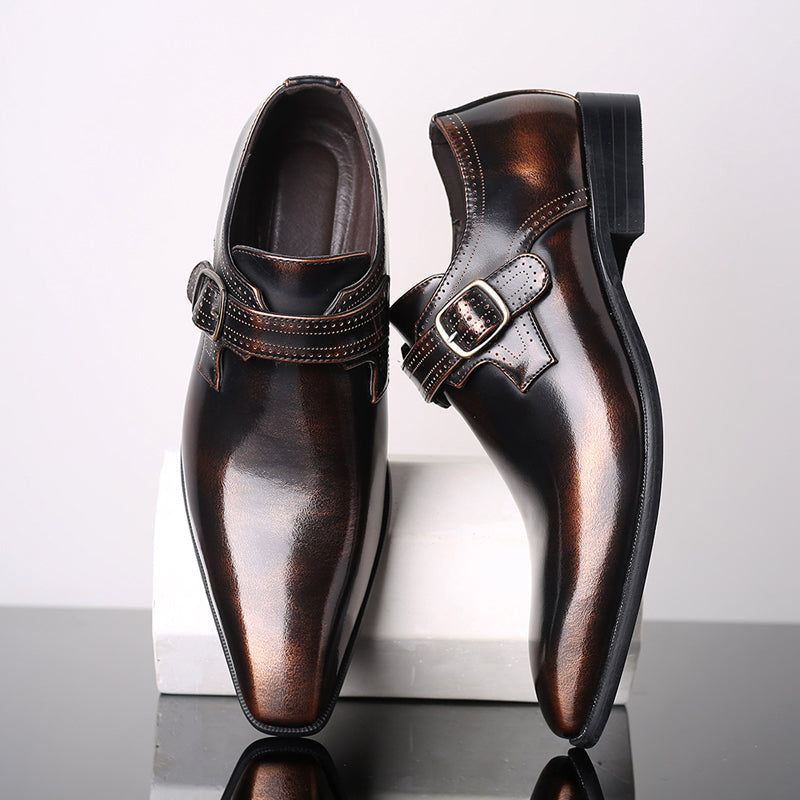 Cicero | Men’s Monk Strap Dress Shoes