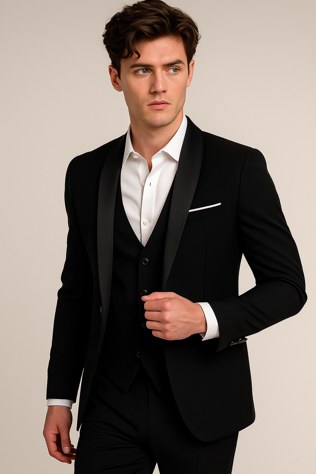 Ettore | Men’s Formal Three-Piece Suit