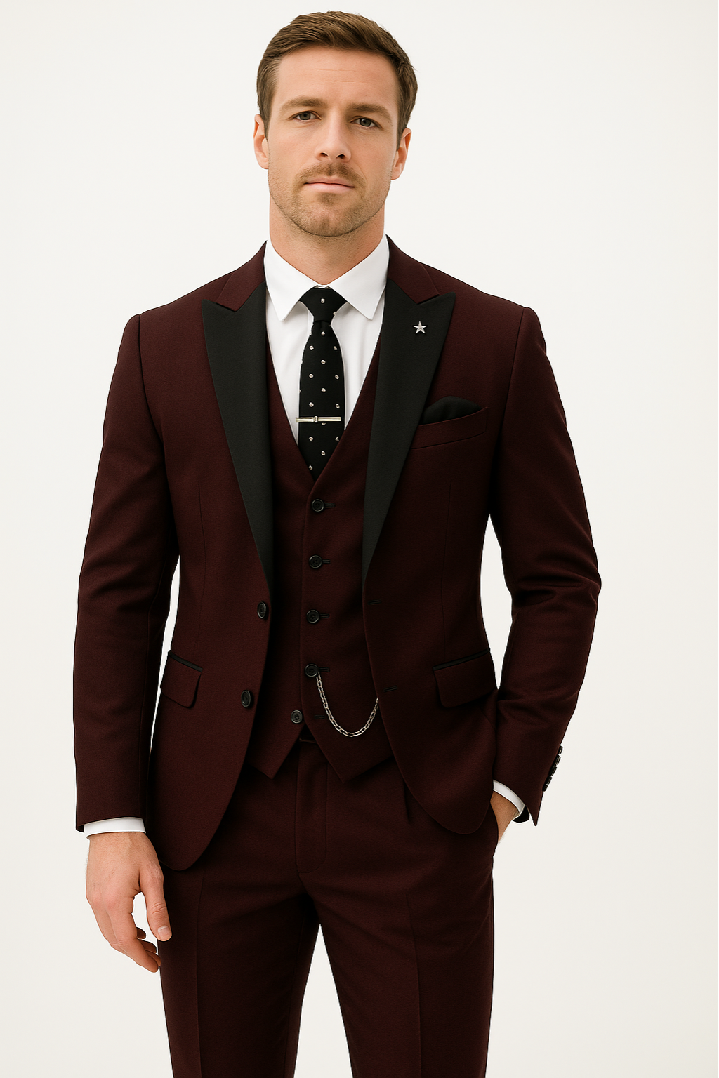 Nunzio | Men’s Formal Three-Piece Suit