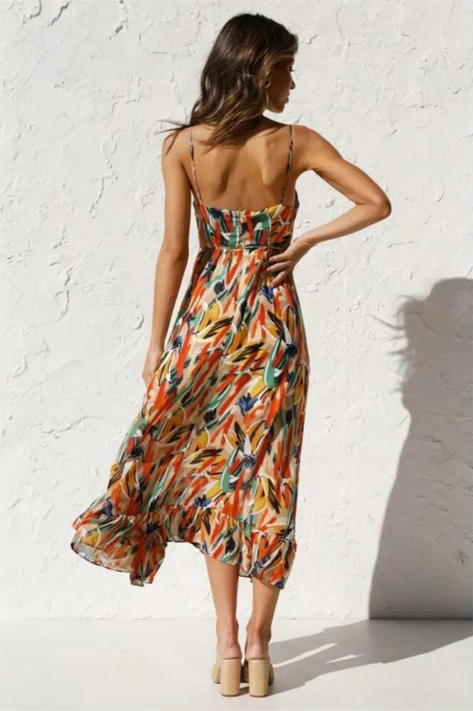 Gunilla | Women’s Flowy Summer Midi Dress