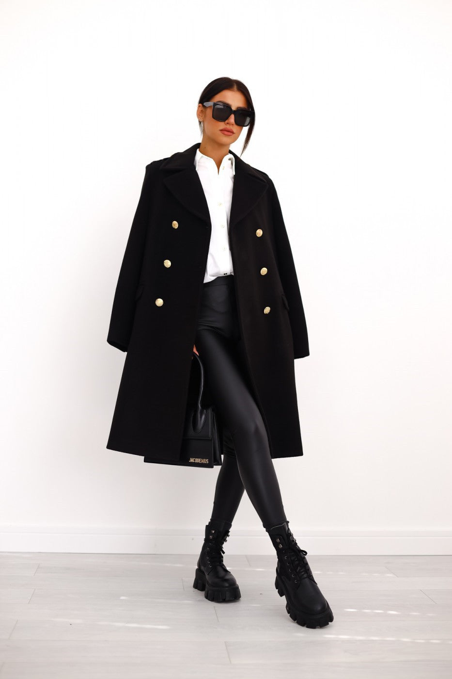 Marjorie | Women’s Long Double Breasted Coat