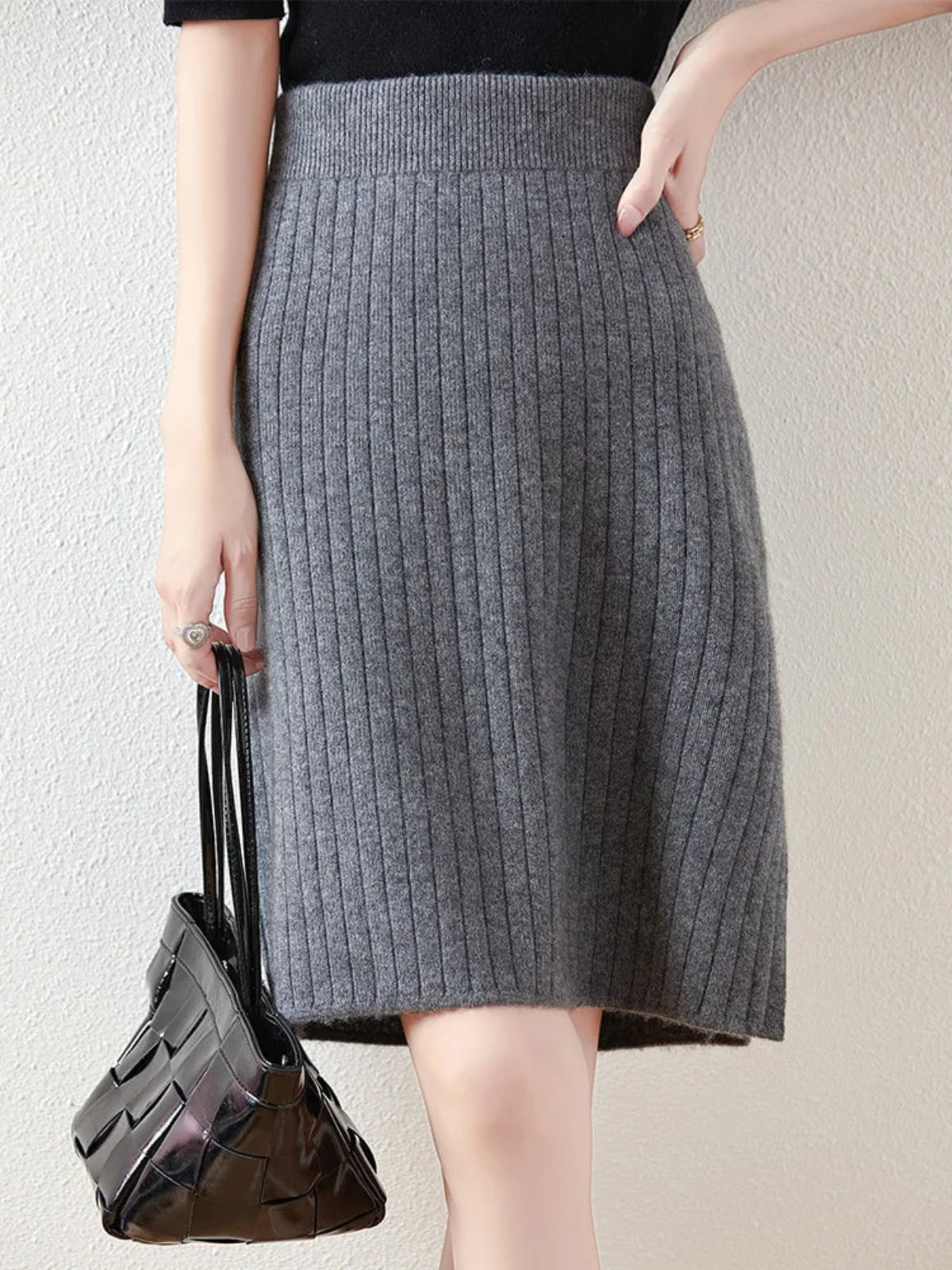 Sydney | Women’s Knit Midi Skirt