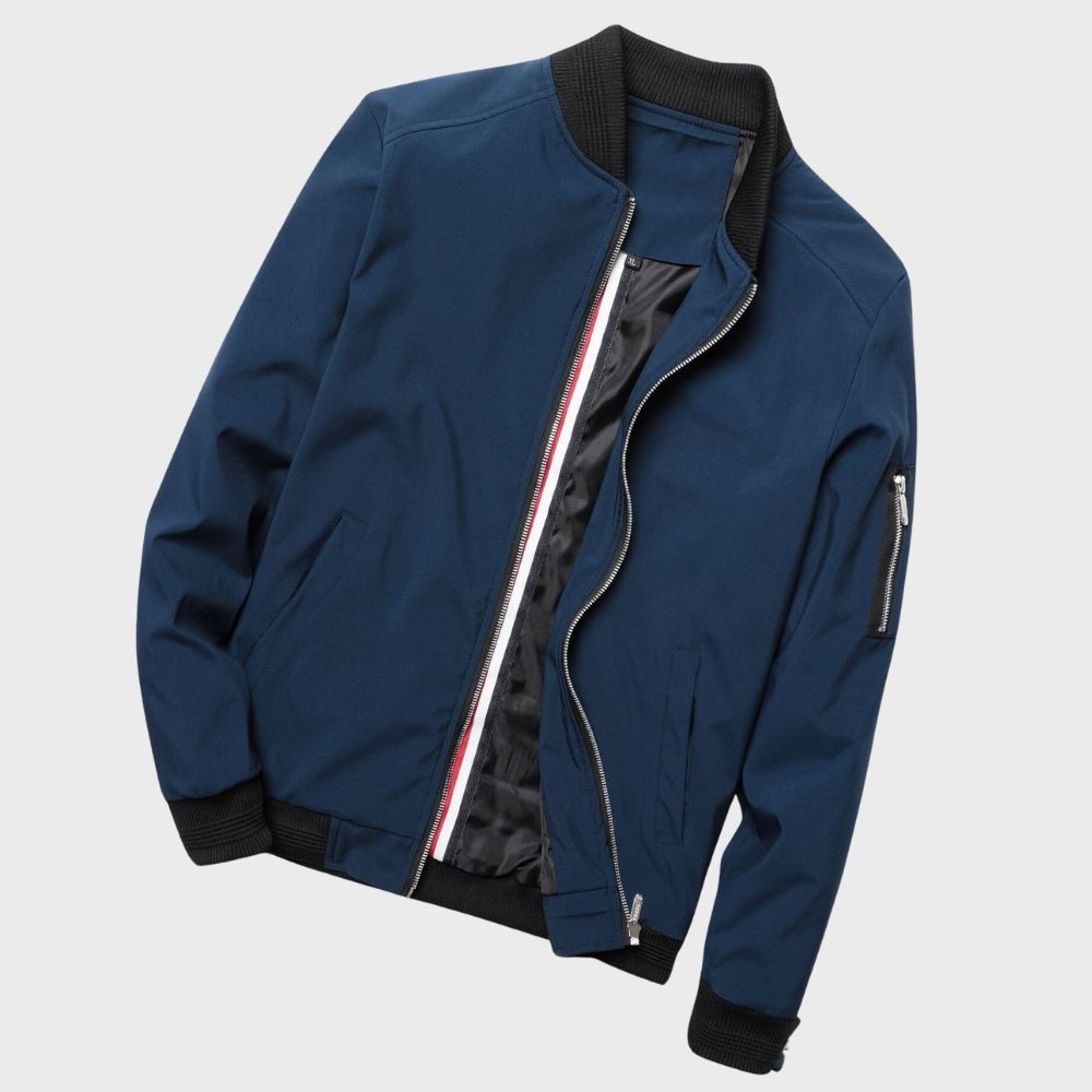 Calder | Men’s Zip Front Bomber Jacket