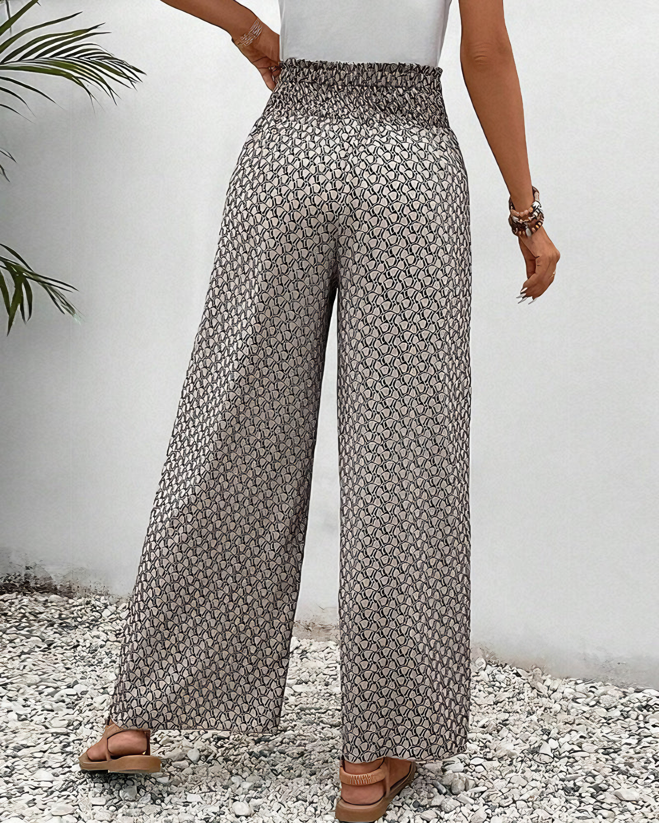 Tin | Women’s Geometric Patterned Pants