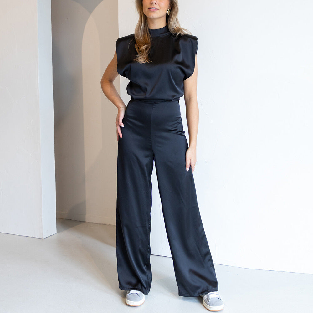 Luciana | Women’s One-Piece Sleeveless Jumpsuit