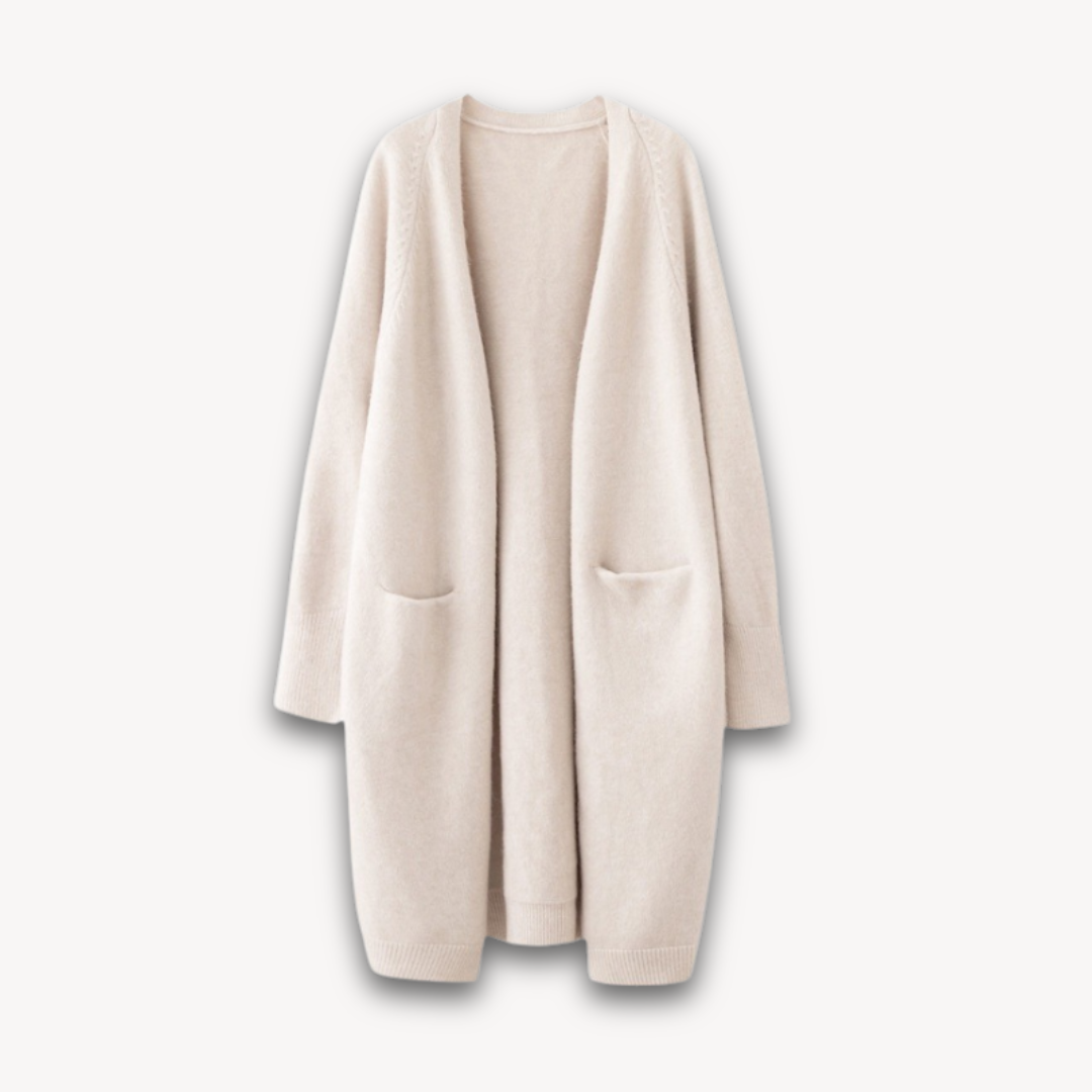 Renata | Women’s Longline Open Front Knit Cardigan
