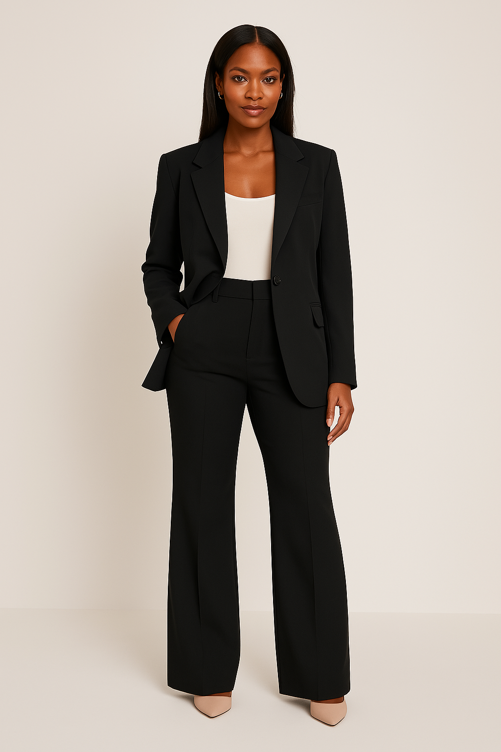 Celeste | Women's Tailored Fit Pants Suit