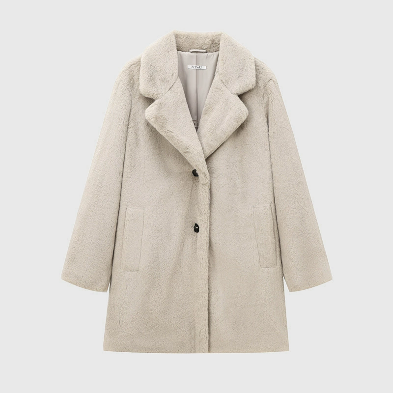 Vianella Women’s Faux Fur Oversized Coat