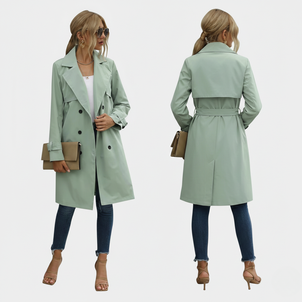 Harmony | Women’s Double Breasted Trench Coat