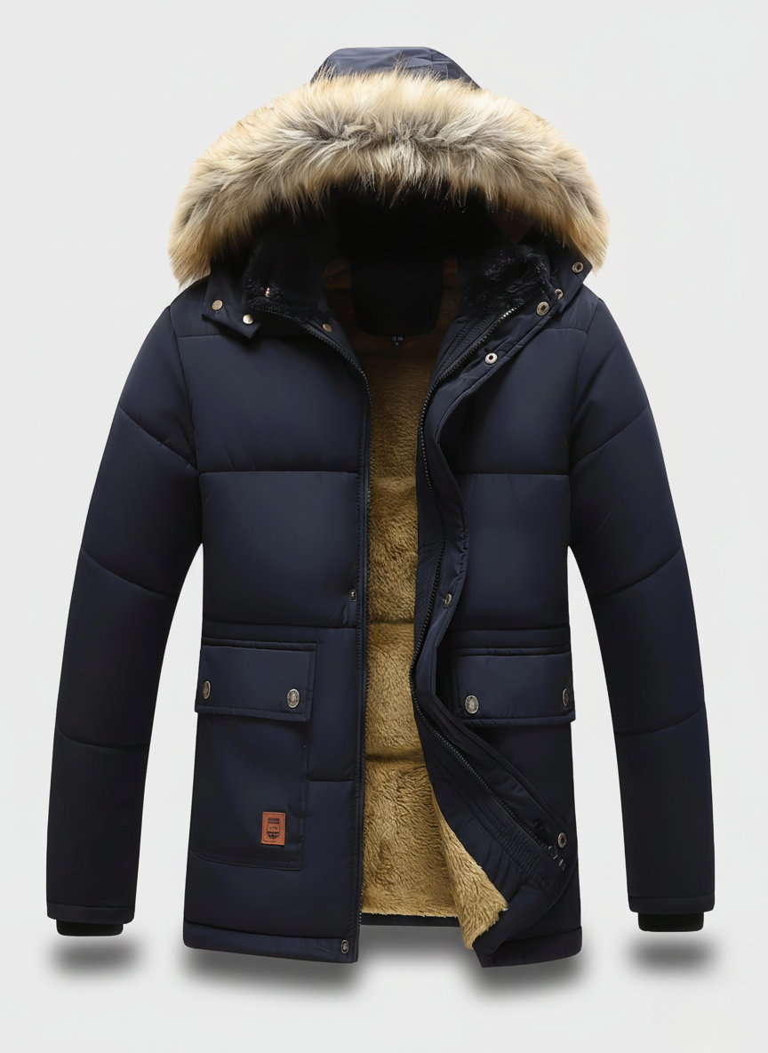 Matteo | Men’s Hooded Puffer Winter Jacket