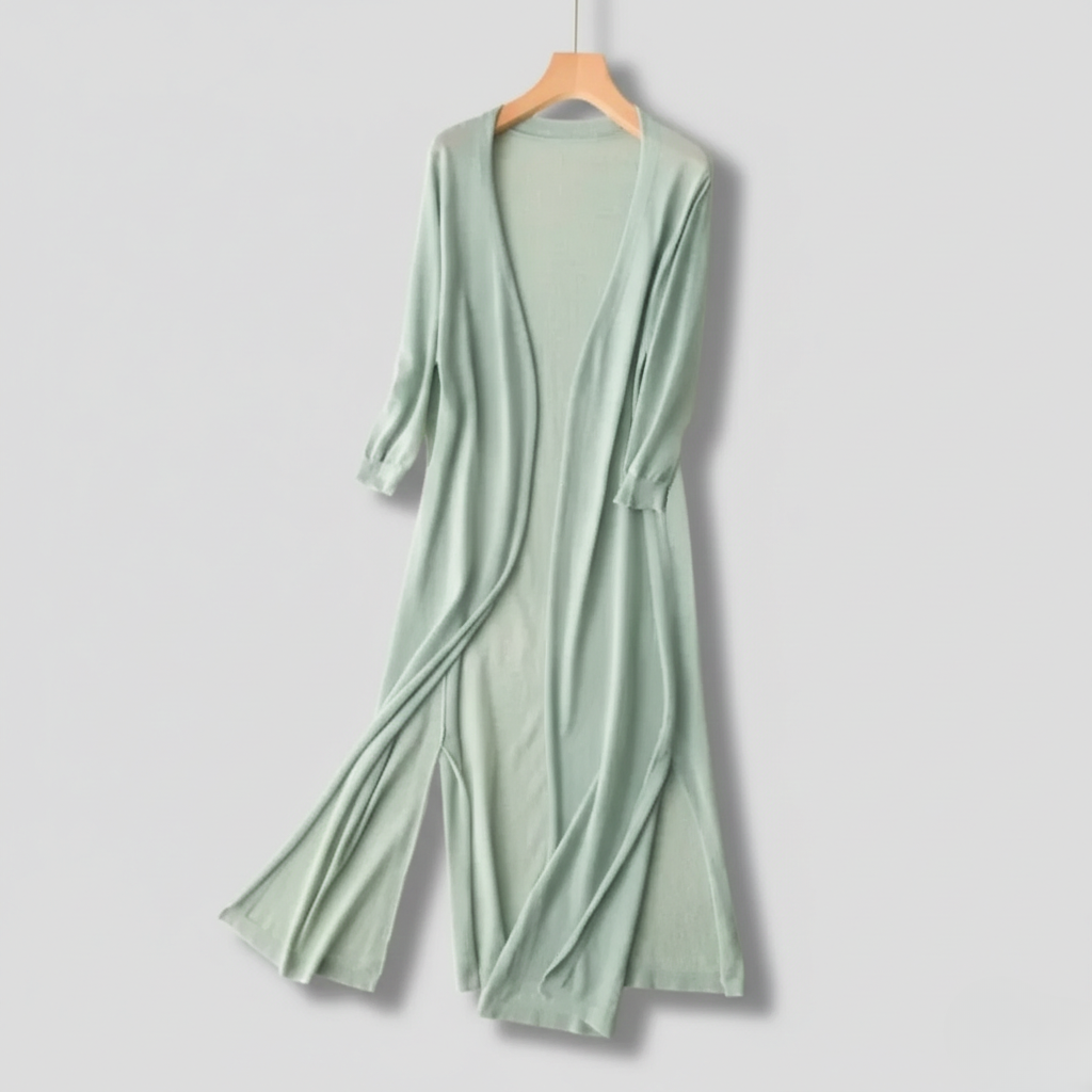 Sonja | Women’s Longline Open Front Knit Cardigan