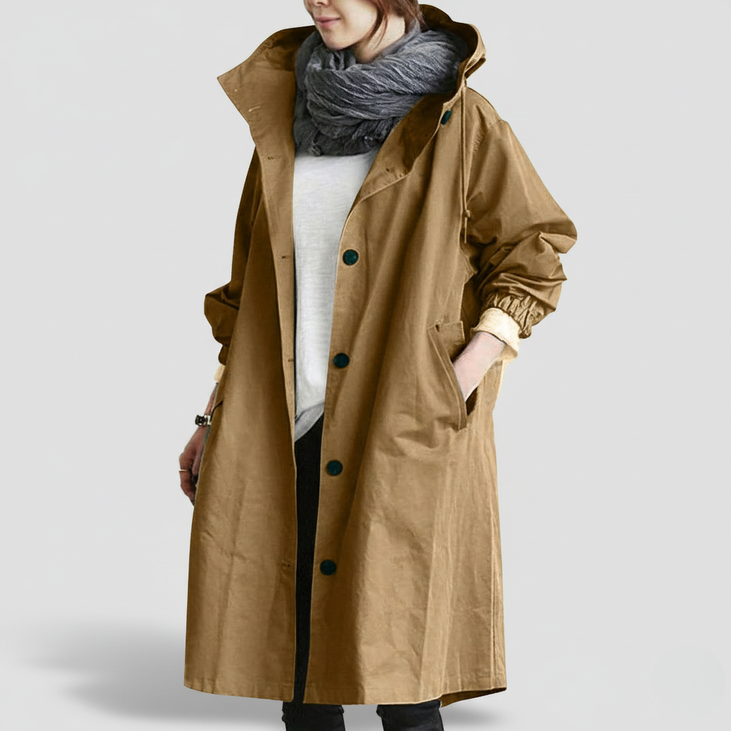 Shayla | Women’s Hooded Long Coat
