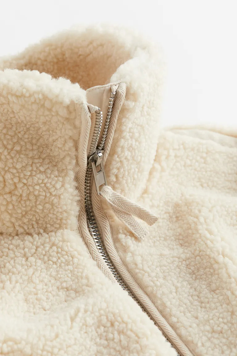 Crinice | Women’s Zip-Up Teddy Jacket