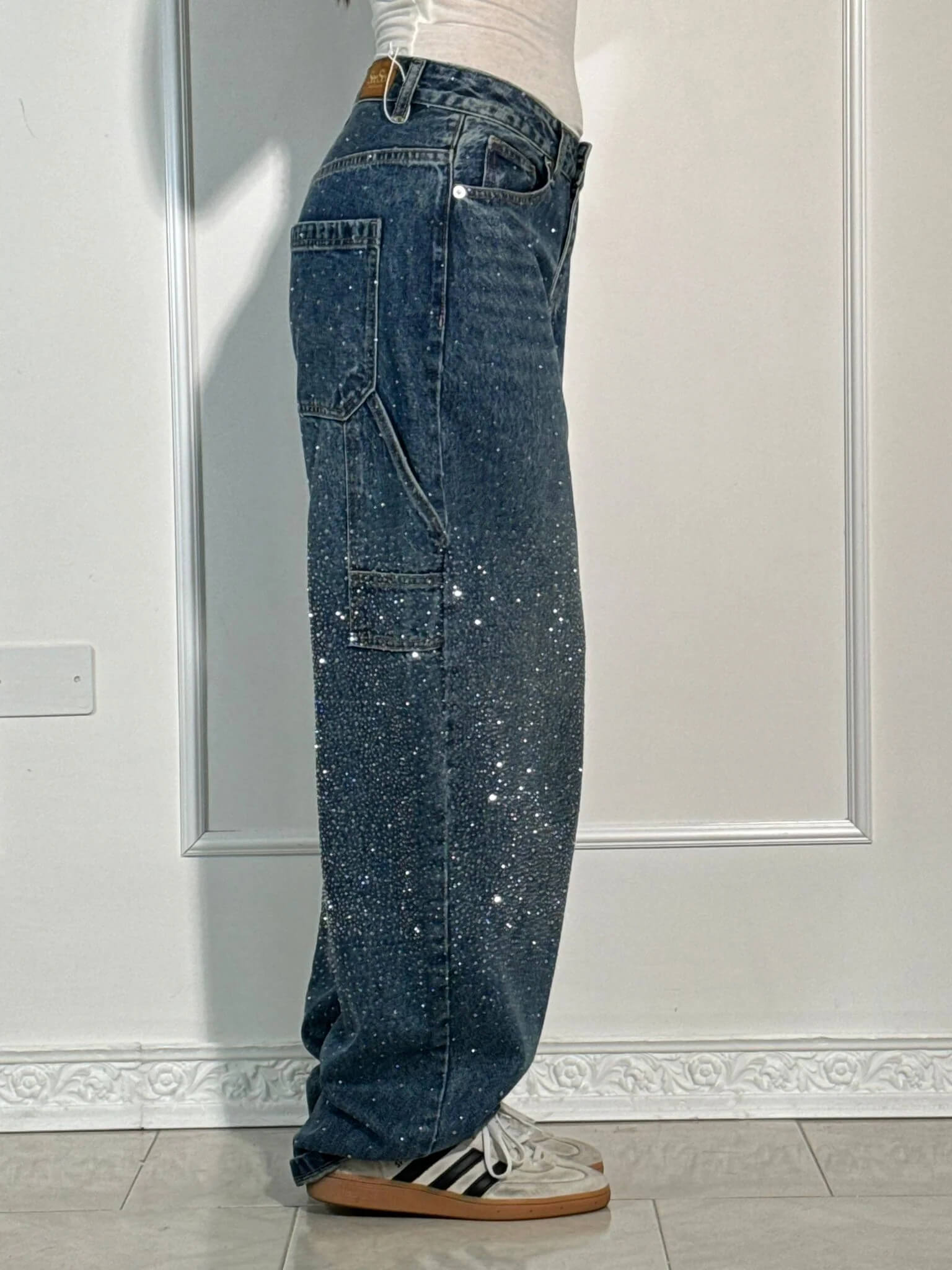 Honoria | Women’s Sparkling Denim Pants