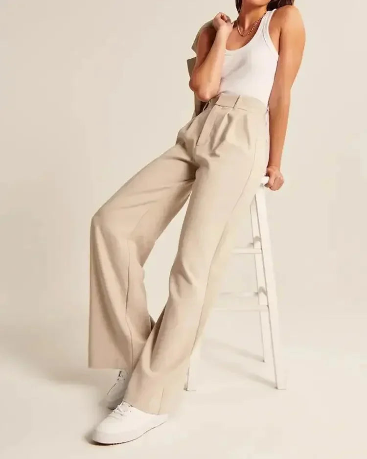 Lucette | Women’s Wide Leg Tailored Pants